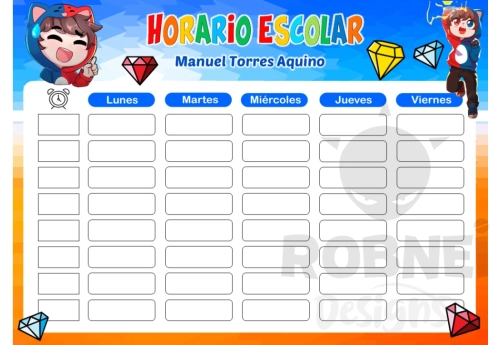 John Falz Horario Escolar